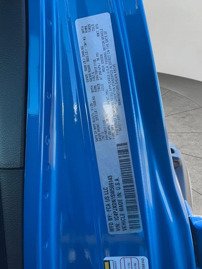 2025 Jeep Wrangler WRANGLER 4-DOOR SPORT S