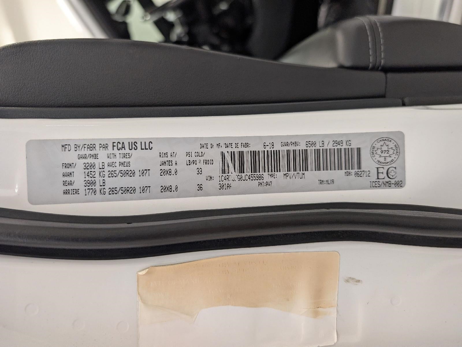 2018 Dodge Durango Citadel