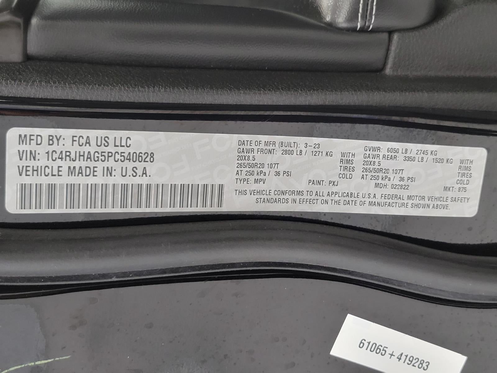 2023 Jeep Grand Cherokee Altitude 4x4