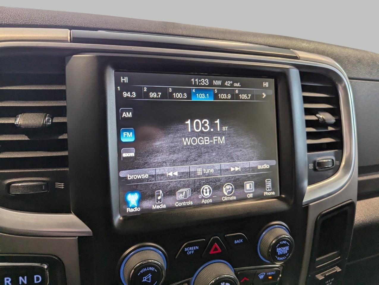 2017 RAM 1500 Big Horn Crew Cab 4x4 5'7' Box