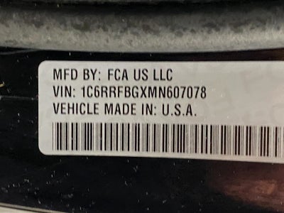 2021 RAM 1500 Big Horn Quad Cab 4x4 6'4' Box