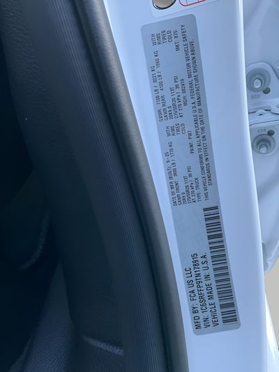 2026 RAM Ram 1500 RAM 1500 BIG HORN CREW CAB 4X4 5'7' BOX