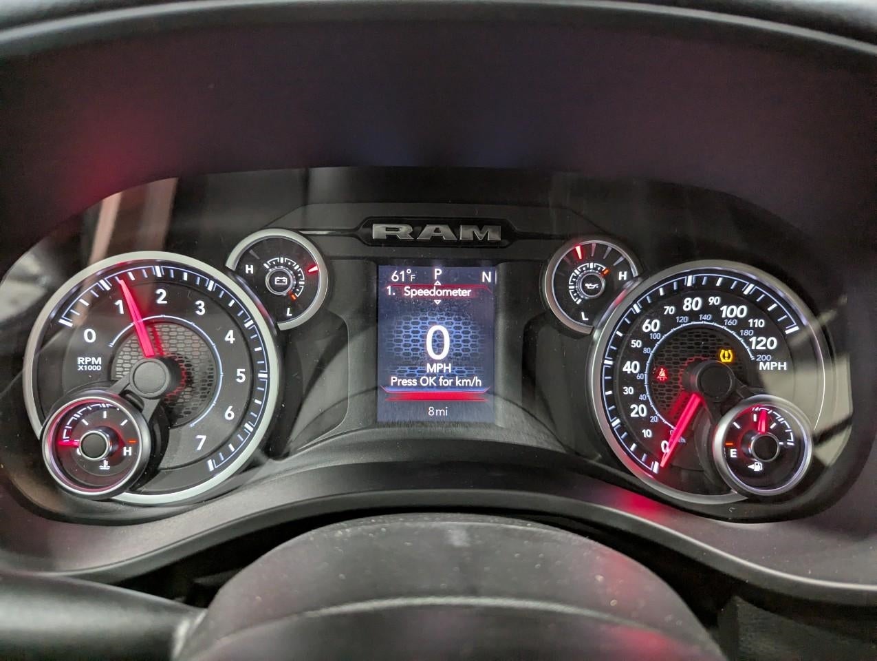 2026 RAM Ram 1500 RAM 1500 BIG HORN CREW CAB 4X4 5'7' BOX