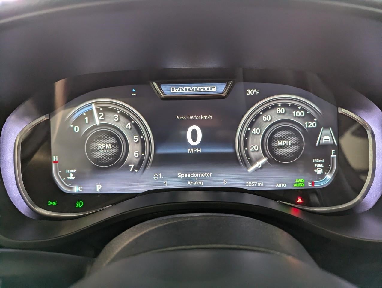 2026 RAM Ram 1500 RAM 1500 LARAMIE CREW CAB 4X4 5'7' BOX