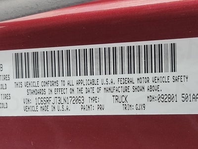 2020 RAM 1500 Laramie Crew Cab 4x4 5'7' Box