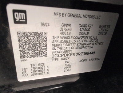2024 Chevrolet SILVERADO 1500 4WD Crew Cab Short Bed LT with 2FL