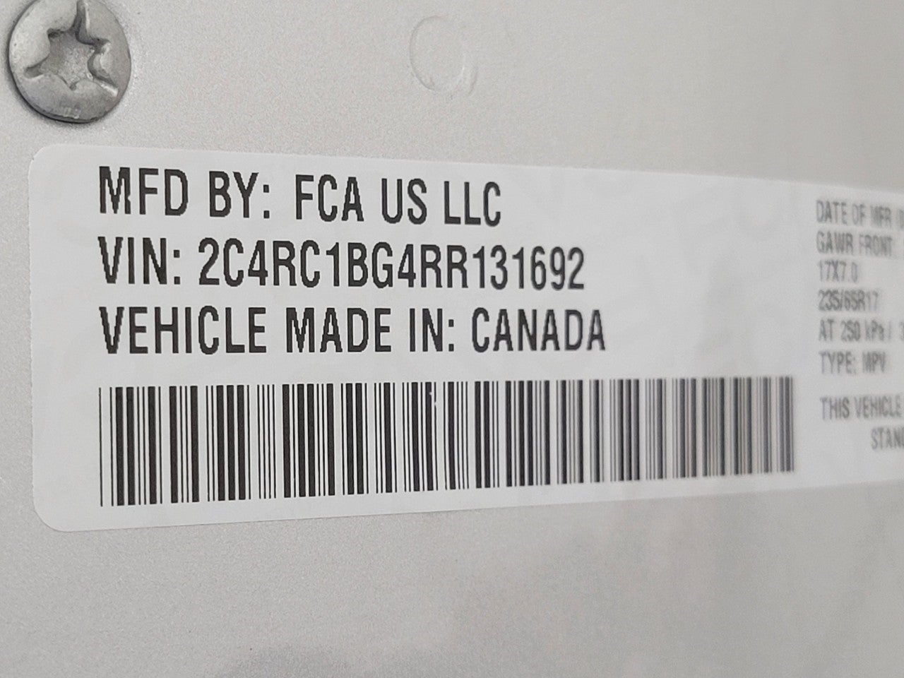 2024 Chrysler Pacifica Touring L