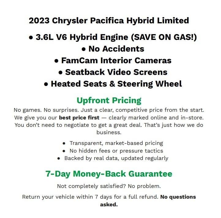 2023 Chrysler Pacifica Hybrid Limited