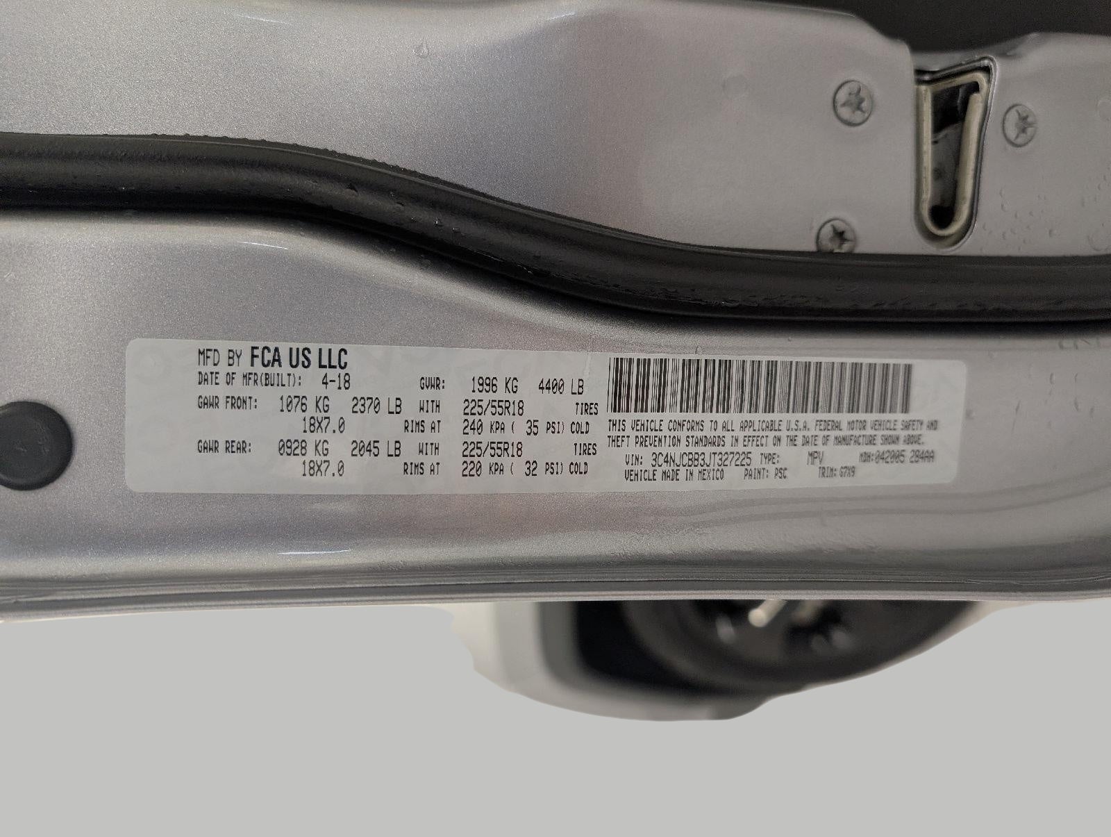 2018 Jeep Compass Altitude FWD