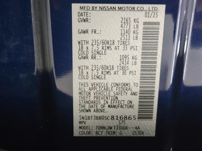 2025 Nissan Rogue SV Intelligent AWD