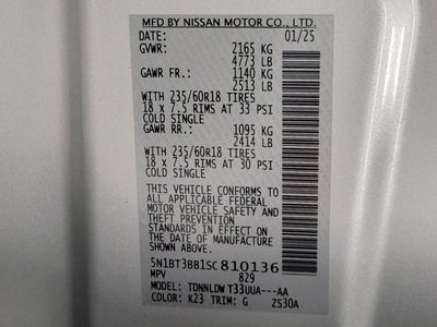 2025 Nissan Rogue SV Intelligent AWD