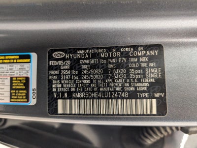 2020 Hyundai Palisade Limited