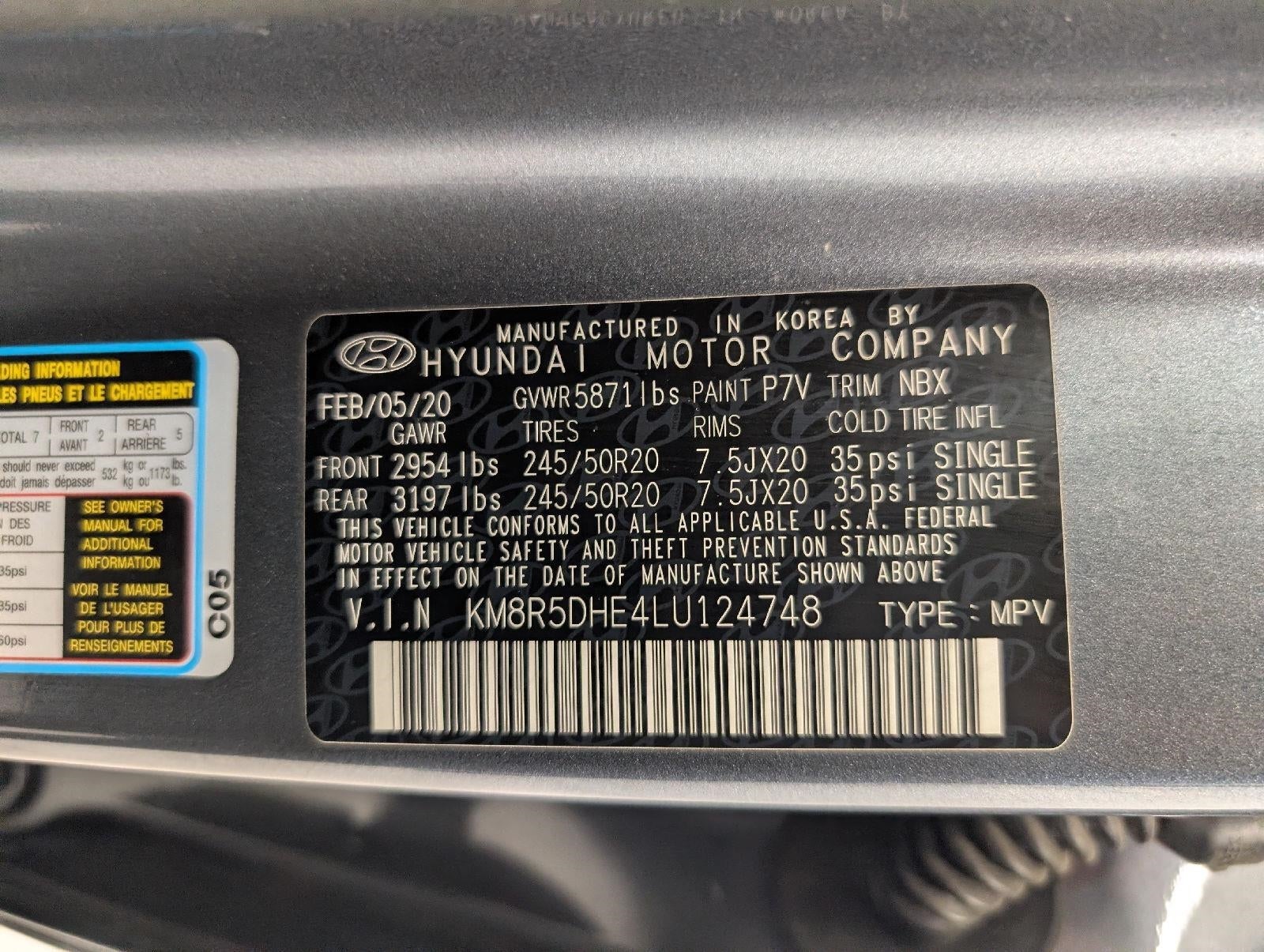 2020 Hyundai Palisade Limited