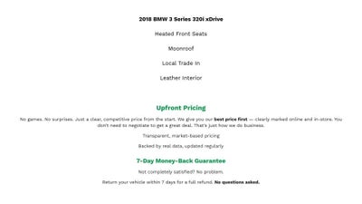 2018 BMW 320i xDrive