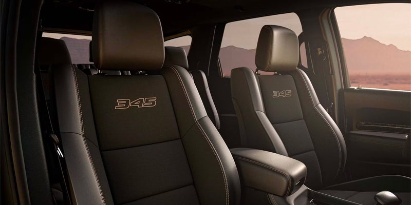 2025 Dodge Durango front interior