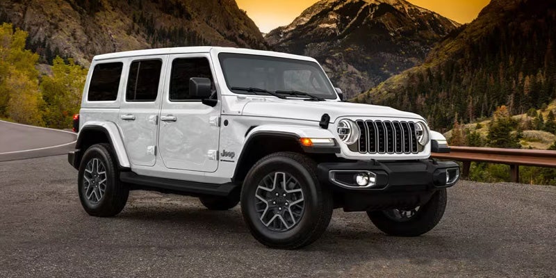 2025 Jeep Wrangler on rock