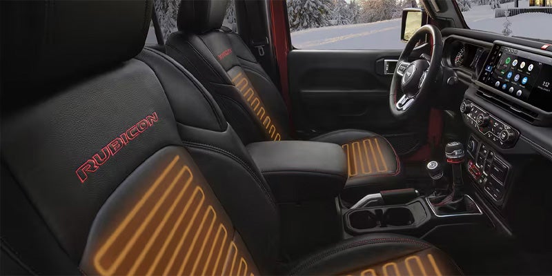2025 Jeep Wrangler front interior
