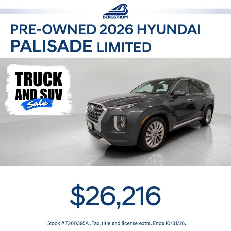 Pre-Owned 2026 Hyundai Palisade Limited
