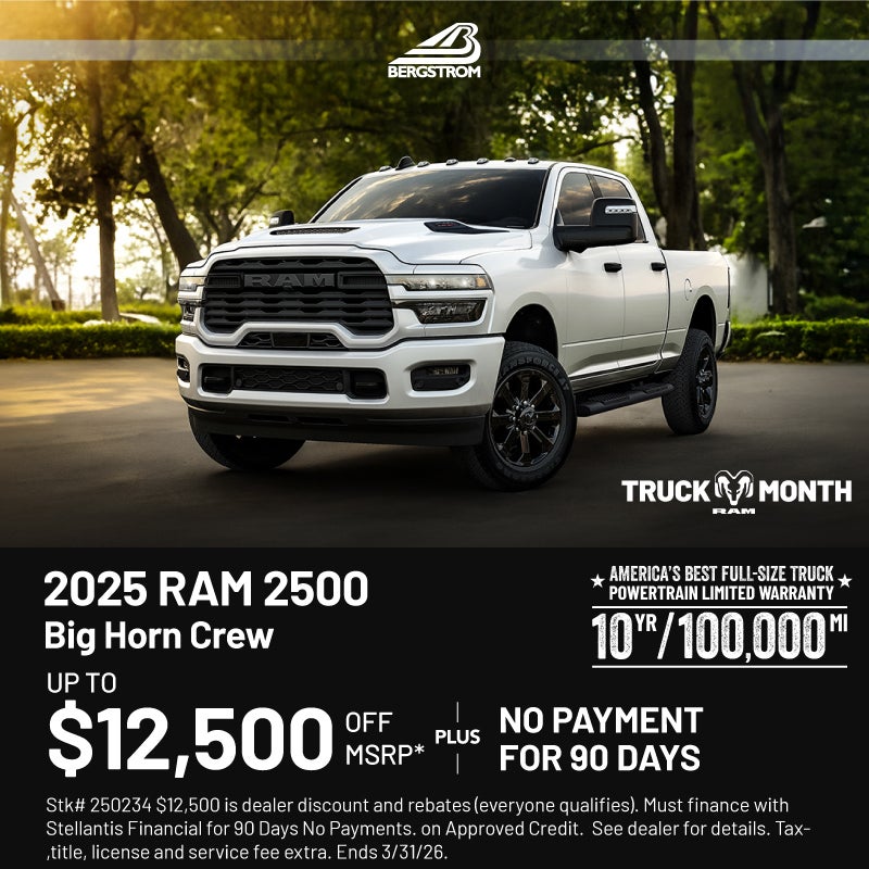 2025 RAM 2500