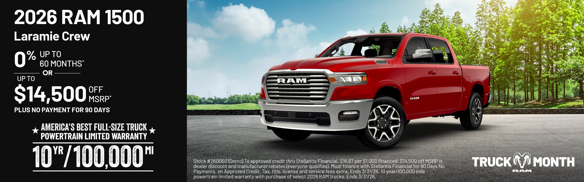 2026 RAM 1500