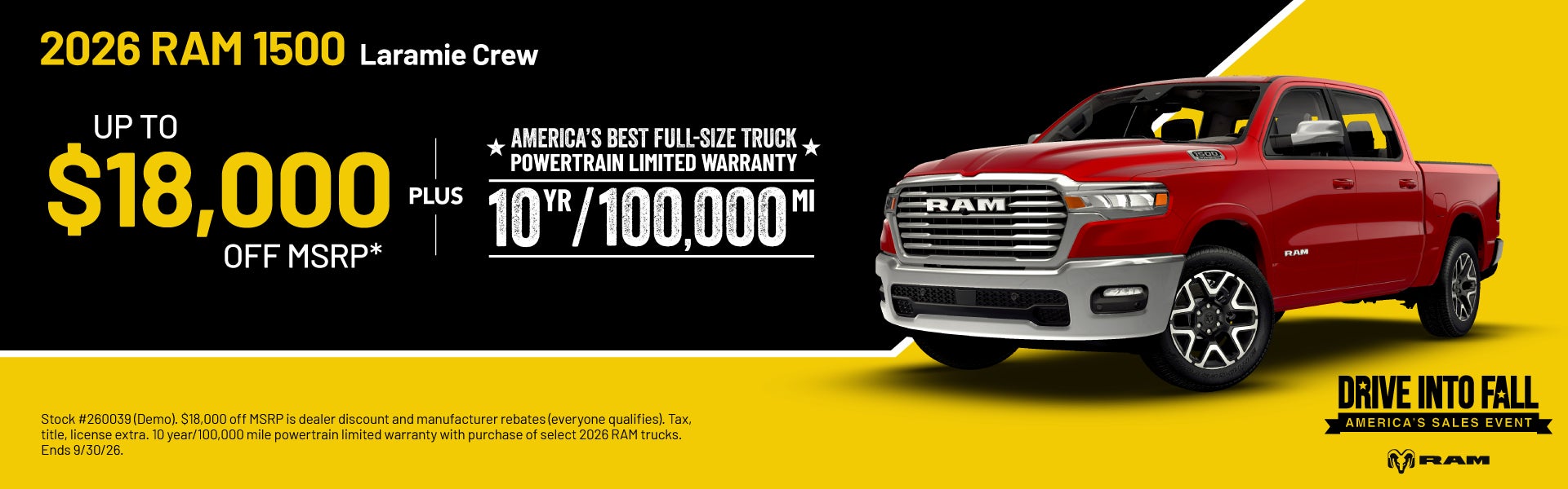 2026 RAM 1500